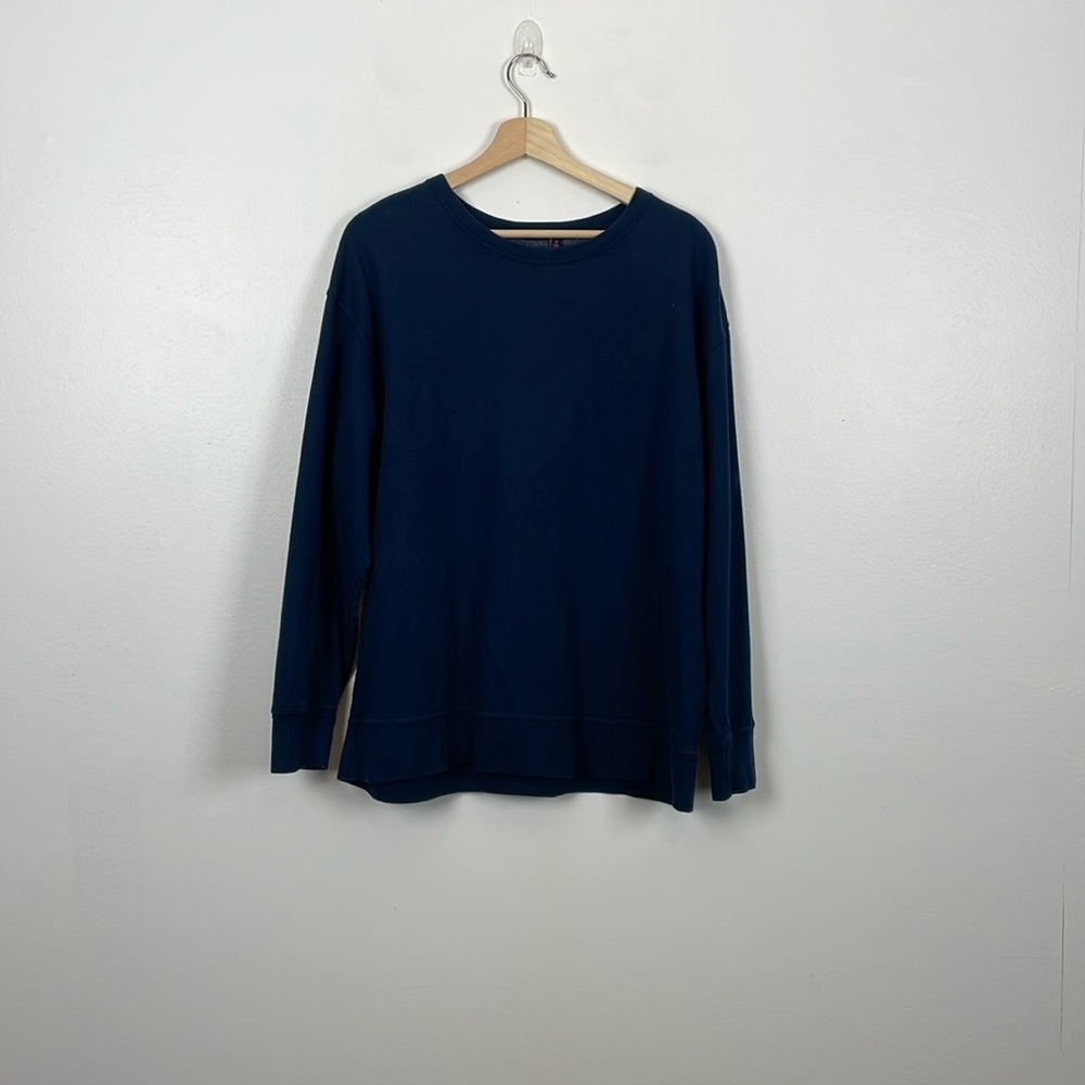 Fresh Produce Long Sleeve Pullover Fleece Lining Womens M Sweatshirt Cozy Top